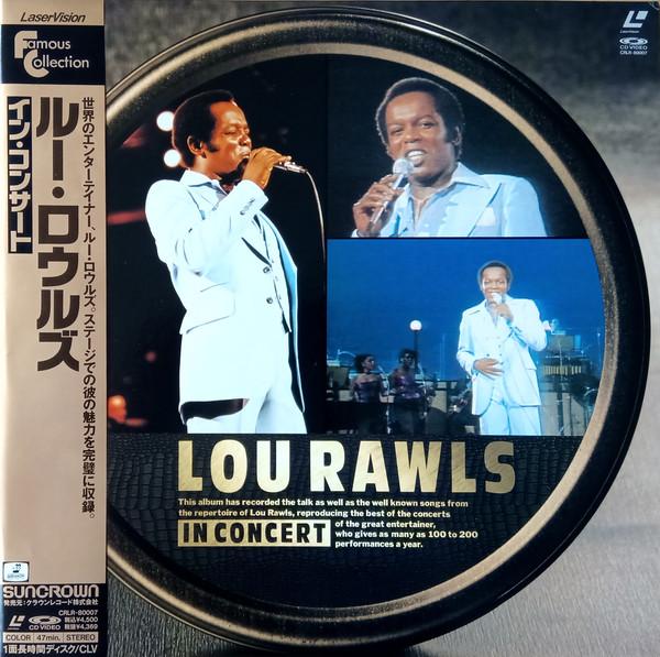 

12inch Record LOU RAWLS - In Concert CRLR80007 SUNCROWN Japan Soul/Funk Used