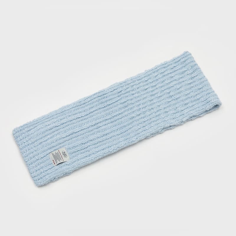 RECLOW HALFNA MUFFLER BEANIE SET SKY BLUE