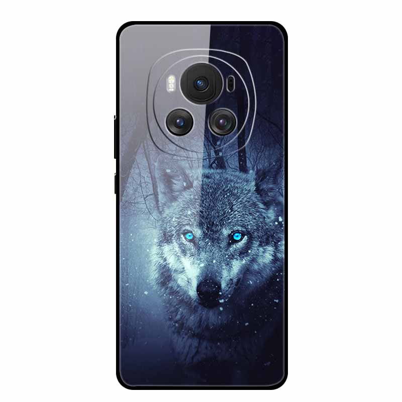 Tempered Glass Case For Honor Magic 6 Pro Case 6.8" Soft Edge Hard Glass Back Cover For Honor Magic6 Pro Phone Case Fundas Shell