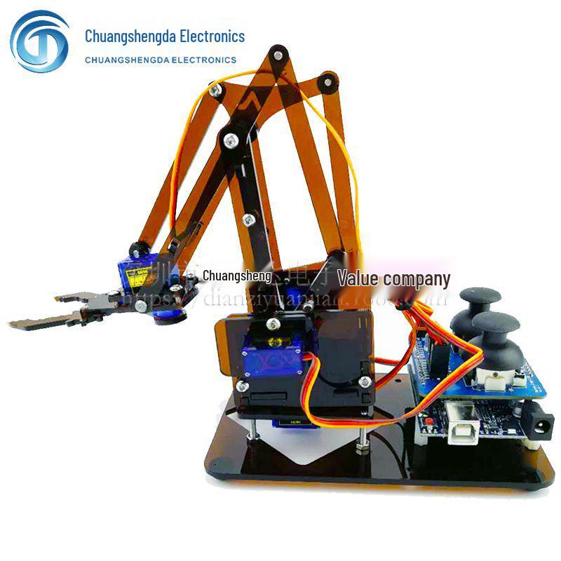 Mechanical Arm Electronic Parts & UNO Learning Kit