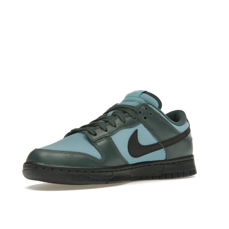Nike Dunk Low SE Vintage Green Denim Turquoise Unisex Sneakers Anthracite Black FZ3052-300