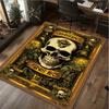 1Pc Skull Rug - Home Carpet Office Decorative Carpet For Living Room Bedroom Door Mat Floor Rug Computer Chair Area Rug