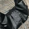 Soft Leather Commuter Tote Bag, Small Single-shoulder Crossbody Bag with Large Capacity