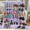 Male Idol Group Portrait Blanket Blanket Suitable For All Seasons Bedroom Sheet Outdoor Plush Blanket