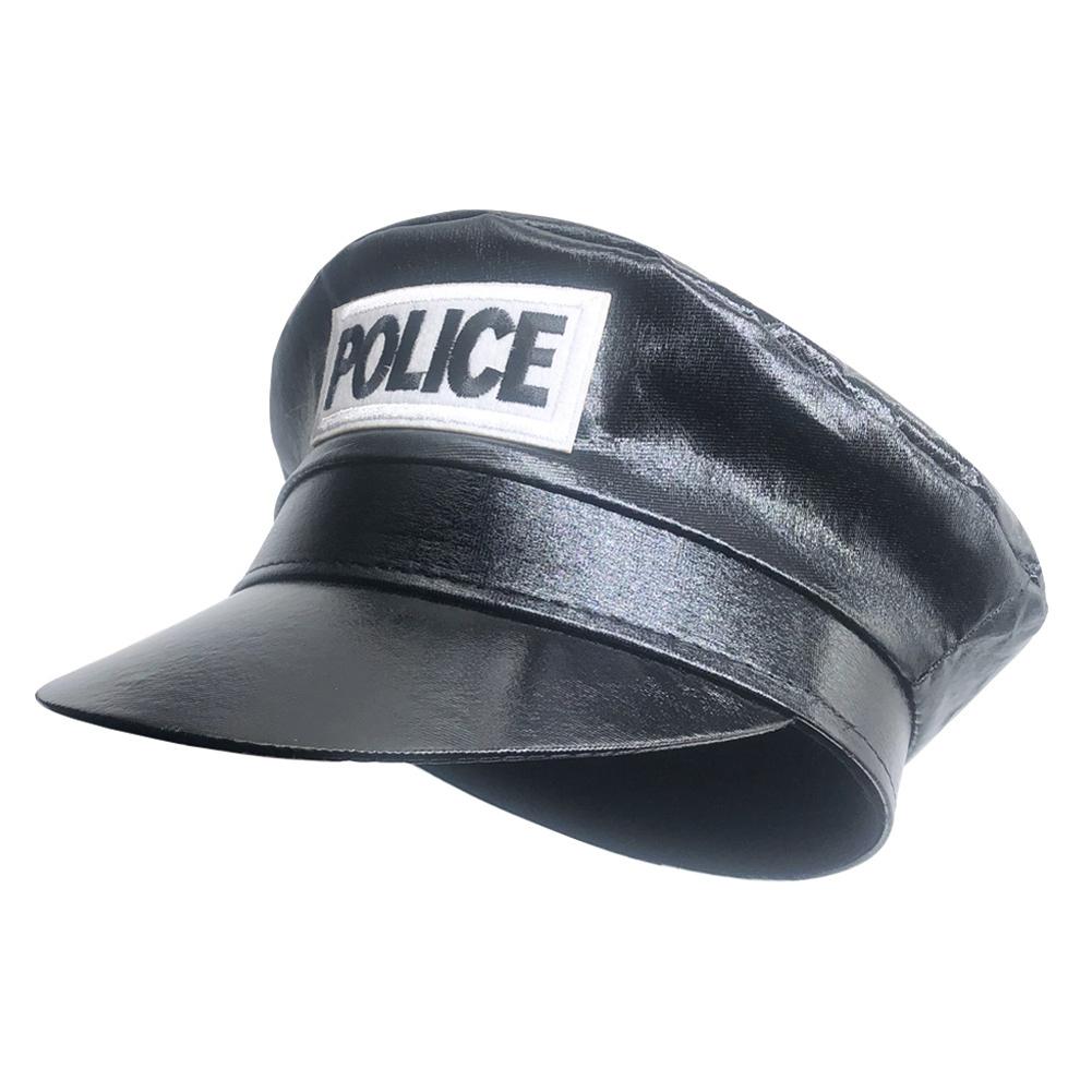 Policejní klobouk pro muže ženy Potřeby Anime Cosplay Oblečení Rekvizity Pro Tématickou Párty