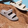 Módní Shevalues Nové sandály pro muže Protiskluzová venkovní plážová obuv Měkká podrážka Pohodlné nazouváky EVA Lehké Pánské koupelnové pantofle