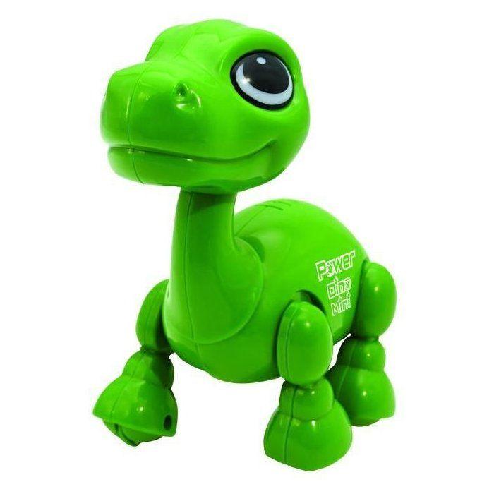 Power Puppy Mini - Robot dinosaure avec effets lumineux et sonores, contrôle par claquement de main, répétition