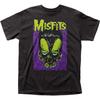 The Misfits Jerry Skull Mens T Shirt Rock N Roll Music Punk Classic Tee Black