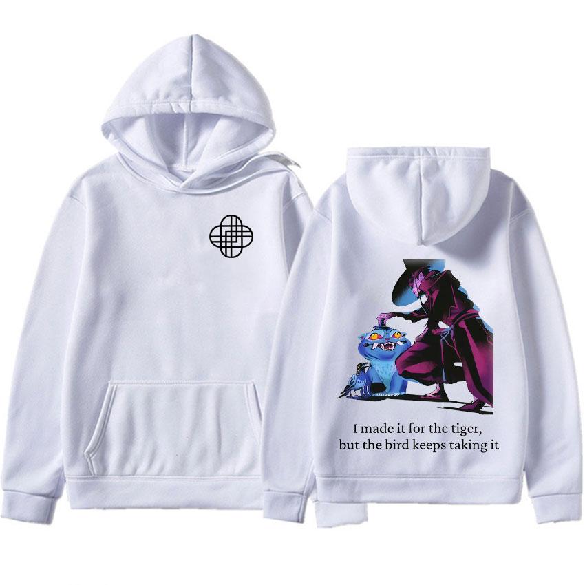 Saja Boys Kpop Chasseurs de Démons Imprimé Je l'ai fait pour le Tigre mais l'Oiseau continue de le prendre Pulls Sweat-shirts Vêtements Y2k