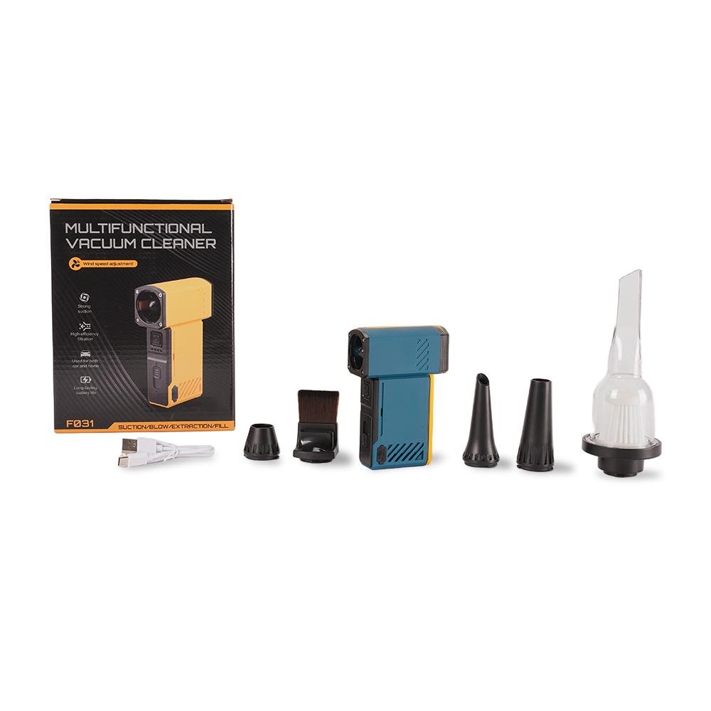 

F31 Violent Blower 880000RPM Strong Airflow Rechargeable Air Duster Blower High Speed Blower Fan Brushless Turbo Jet Blower синий