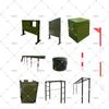 HJGD In-Ground 400M Obstacle Course Training Equipment