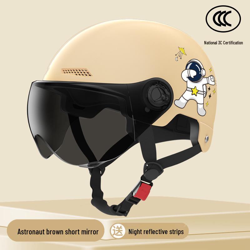 Universal Electric Motorcycle Helmet: Sun Protection, All-Season Safety for Men & Women