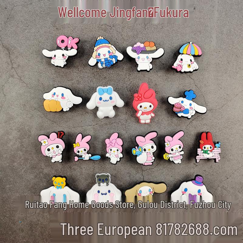 Garden Shoe Charms - Creative Cartoon Detachable Buckles for Crocs 