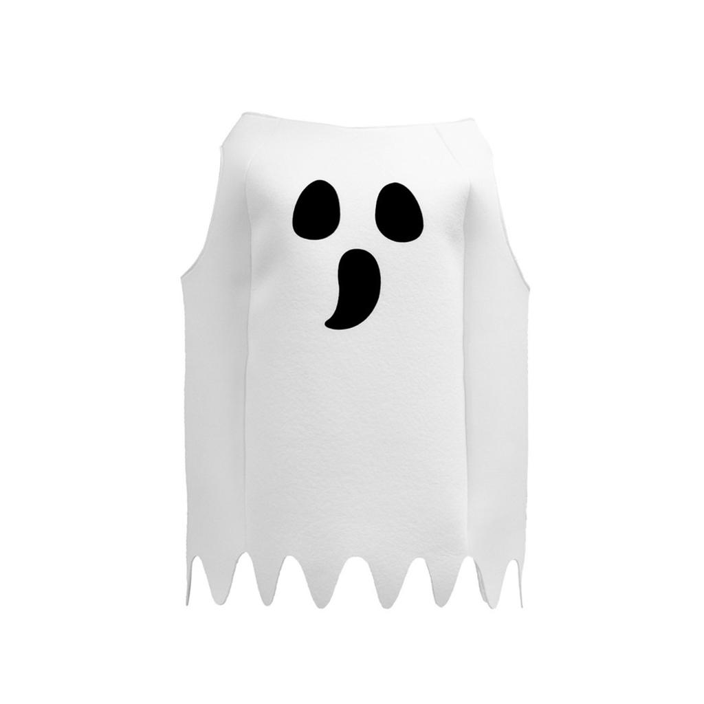 Halloween New Cosplay Costumes for Kids and Adult Ghost Parody Stage Personalized Printed Performance Costumes
