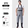 Men's Waterproof Fishing Wader Pants with Boots