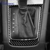 Moldura Exterior de Fibra de Carbono Suave Real para Consola de Palanca de Cambios Para Skoda Octavia 1z3 1z5 A5 2005 2006 2007 2008 2009 2010 2011 2012 2013