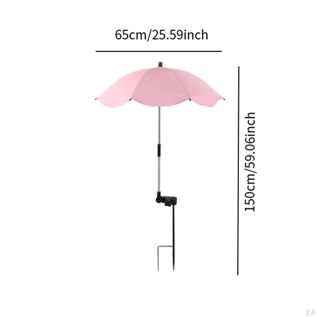 Adjustable Garden Umbrella for Outdoor Plants, Sun Solution