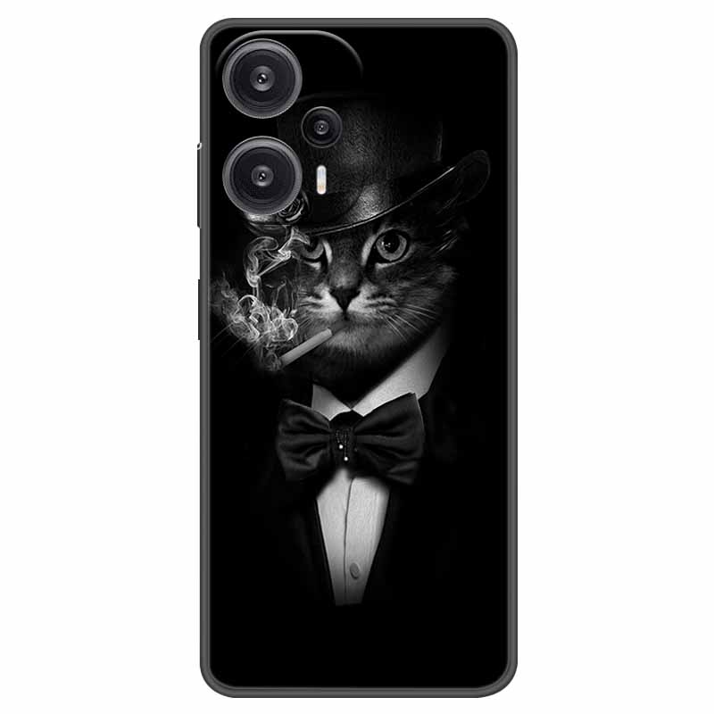 For POCO F5 5G Case POCOF5 Cover Bumper On For Xiaomi Poco F5 5G TPU Soft Silicone Back Cover Poco F 5 2023 Cases Coque Fundas