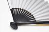 Suehiro formal wear for weddings and formal for women 27cm fan, occasions, (front gold, back silver) Length approx. 18cm, Opening approx.