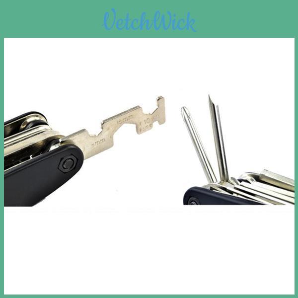 Comprehensive Portable Bike 16 In 1 Multi-function Cycling Bicycle Steel Tool Repair Set Kits