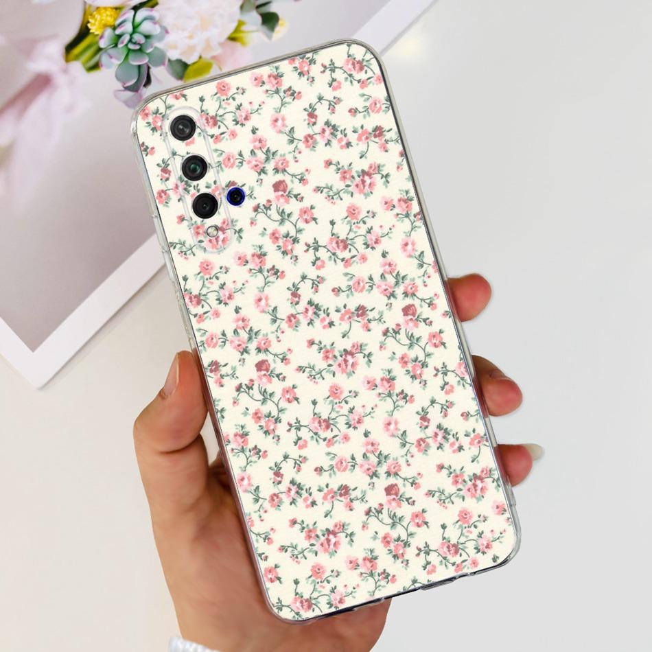For Huawei Nova 5T Case Nova5T YAL-L21 YAL-L61 YAL-L71 Fashion Painted Soft Silicone TPU Slim Phone Back Cover