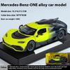 1/32 Scale Benz AMG ONE Super Sports Car Alloy Metal Diecast Model Car Sound and Light Home Trendy Ornaments Decorative Gifts