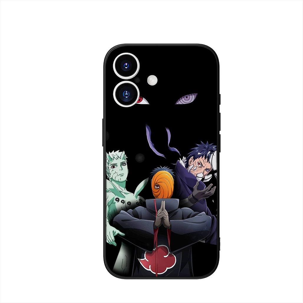 

Sasuke Obito Narutos Akatsuki Tobi Case for Samsung Galaxy A55 A54 A25 A36 A17 A26 A35 A33 A34 A14 A37 S8 S9 S20 S21 FE S10 Plus Galaxy S21 FE 5G