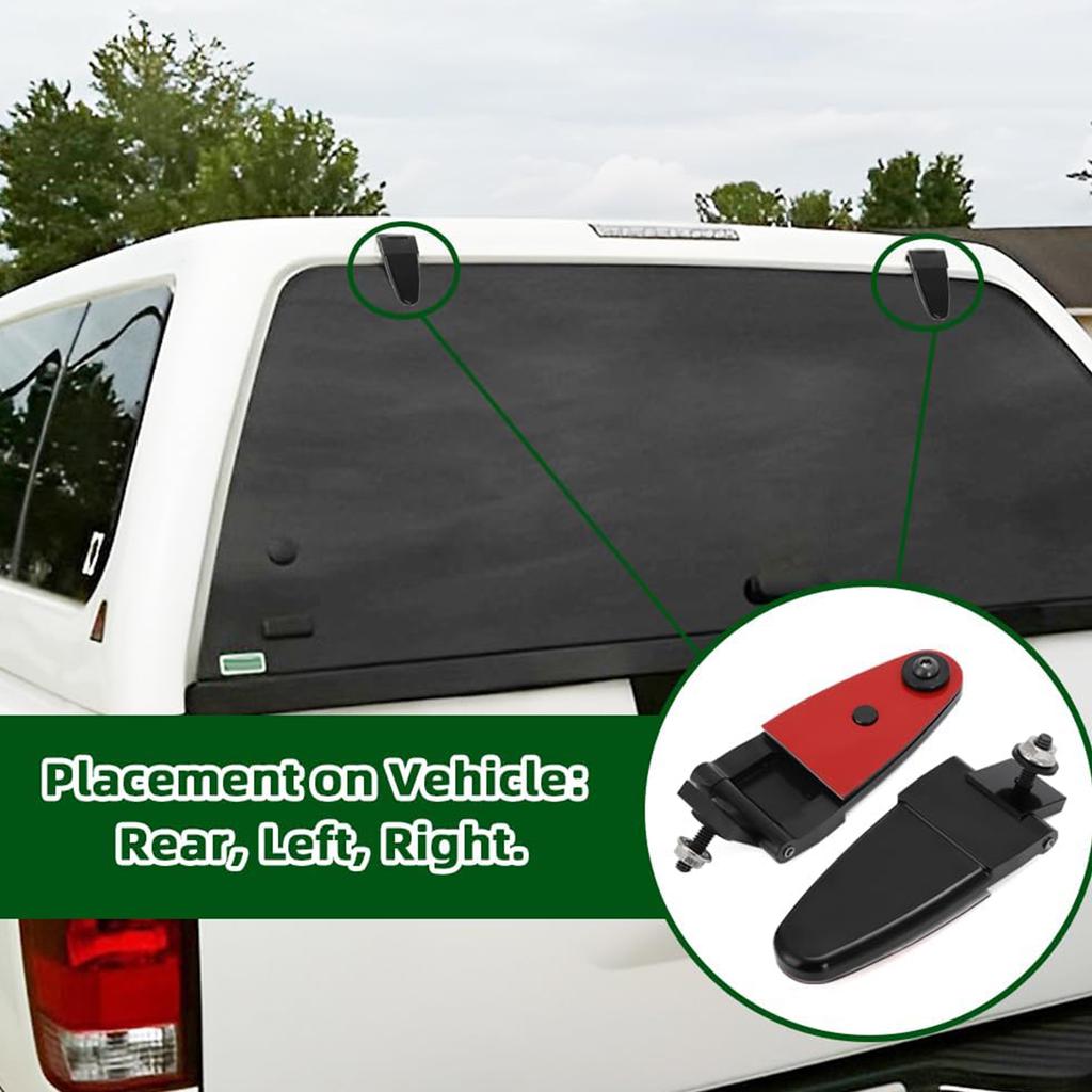 Bakdörrsgångjärn i glas för Lastbil 100XL 100LE 103528 71543 53248 67158 71543 53248 67158 Baklucka Gångjärn i Glas