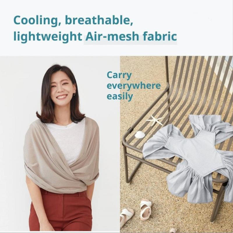 1 Piece Infant Newborn Adjustable Stretchy Carrier Belt Portable Breathable Baby Sling Wrap Multifunctional Travel Supplies