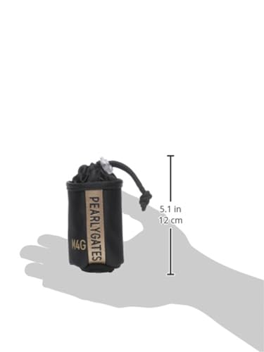 PEARLY GATES Golf Ball Pouch (with Carabiner, Holds 2 Balls) - Navy, Size 120 (FR) - 053-4184405