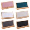 Jewelry Necklace Tabletop Display Board Chain Pendant Showcase Wood Display Rack