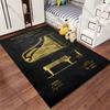 Piano Frame Patent Blueprint Drawing Carpet Yoga Living Room Room Decor Children's Crawling Mat Doormat Area Rug Games Mat