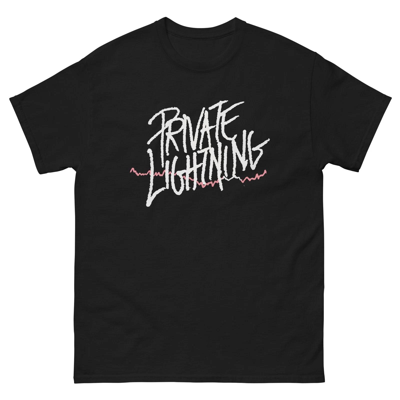 Private Lightning Boston MA Band 100% Cotton T-shirt Mens Tees Top Unisex classic tee 2XL