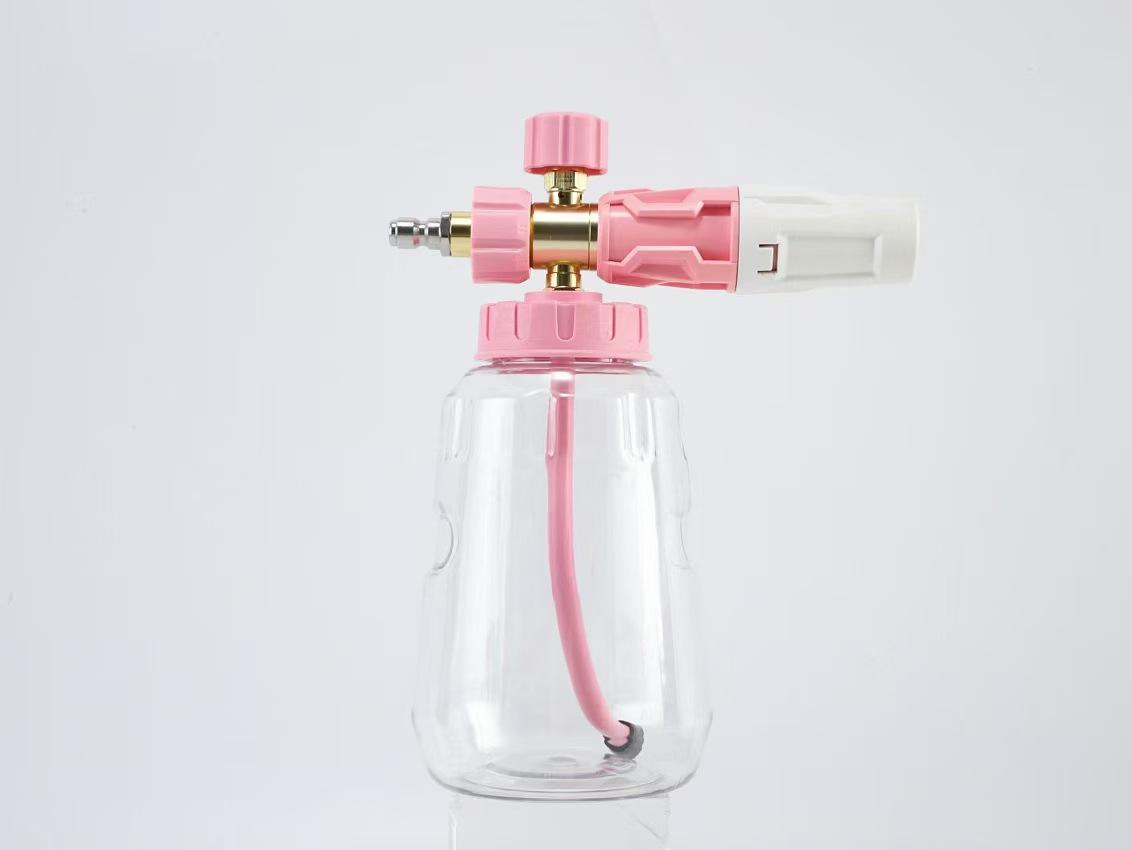Cross New Bubble Elf Car Wash Foam Spray Bottle - PA Foam Pot S132 with Quick Connect Foaming Pump