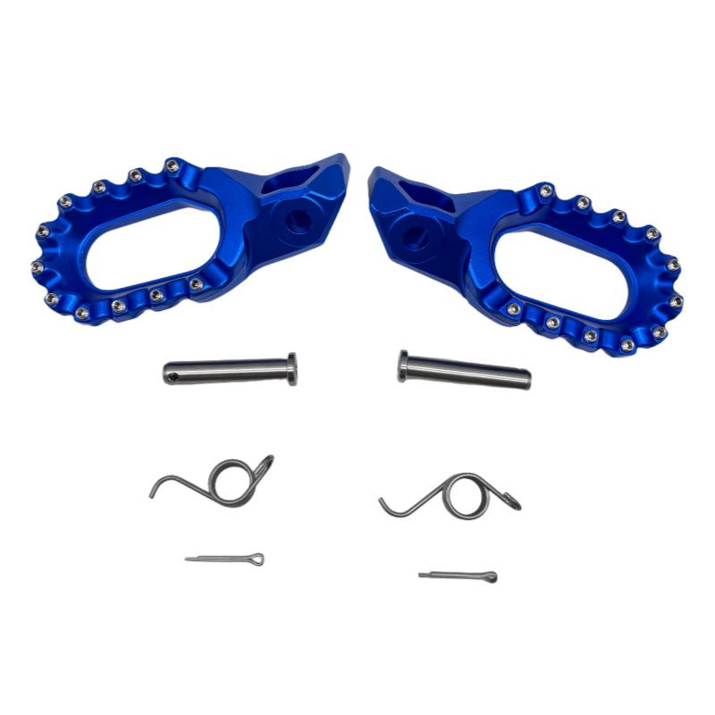 Compatible CNC Aluminum Rearset Footpegs for KTM Hengjian Z300 and Ke Weisi K23AJ1 Models.