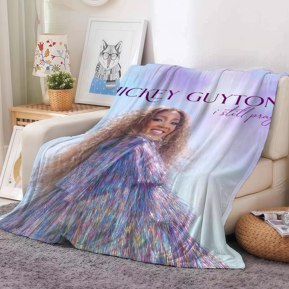 Singers Mickey Guyton Feels Like Christmas Blanket Warm And Soft Suitable For Bedroom Living Room Sofa Bed Office Travel Camping 30x40in