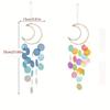 Handmade Small Hanging Wind Chimes Colorful Moon Dream Catchers  Home Decoration