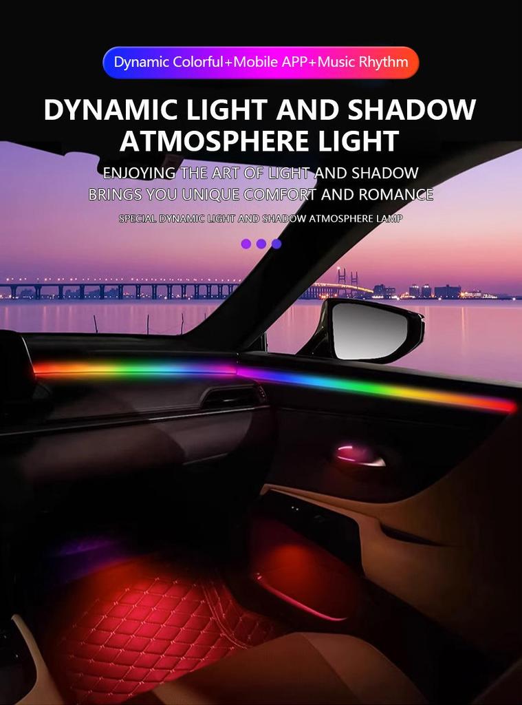 LED Interior Ambient Lights for 2017-2018 Jeep Renegade