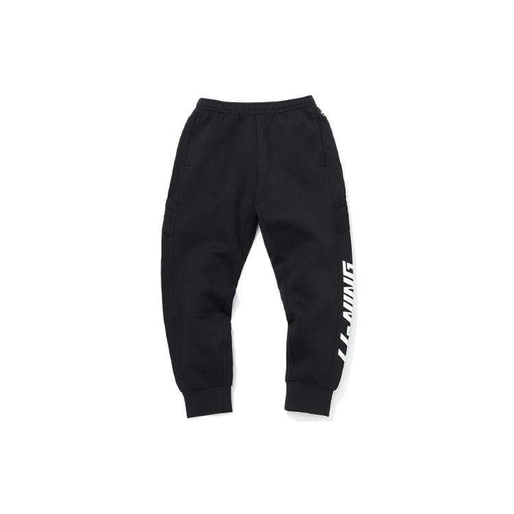 Li Ning Sports Fashion Collection Pants Men s Black AKLQ795-1 XXXXL