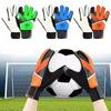 Football Goalkeeper Glove Thickened Soccer Goalie Gloves Adjustable Elastic Full Finger Glove for Kids and Adults