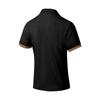 Men's Fashion Solid Polo Shirts Short Sleeve Turn-down Collar Soft Comfortable Simple T-shirt Top