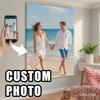 Customizable Unframed Canvas Poster,Personalized,Custom Your Photo,Share Your Favorite Memories Moments,Gift For Friends&Family,Wall Art,Home Decor