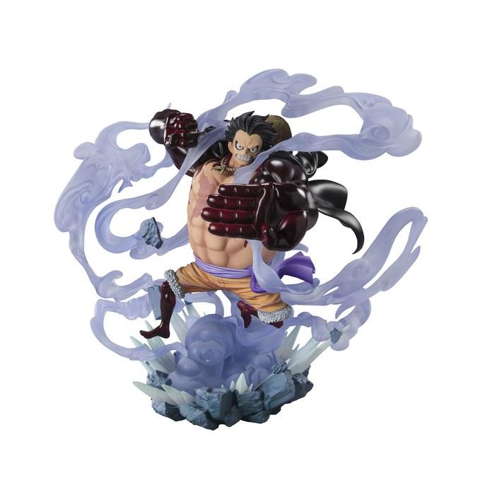 TAMASHII NATIONS Figuarts ZERO ONE PIECE [Chogekisen] Monkey D. Luffy -Gear 4 Sanbancho Onigashima Great Battle- 210mm PVC/ABS Figure