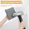 Garment Steamer Ironing Glove with Finger Loop Heat Resistant Handheld Anti-Steam Mitt Clothes Steaming Ironing Board Hand Protector