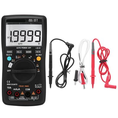 ZT-300AB Drahtloses Digitalmultimeter True RMS AC DC Widerstand Kapazität Temperaturtester 6000 Zählwerte
