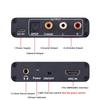 4K HDMI ARC Audio Extractor ARC To SPDIF Coaxial L/R Stereo 3.5mm Jack Audio Adapter Return Channel Converter for HDTV Amplifier