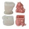 Jewelry Box Resins Moulds Animal Candle Molds Rabbits Storage Box Silicone Molds