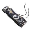 Guitar Strap Cool Skeleton Design Adjustable 2 Inches Wide Polyester Guitar Strap for Bass Electric 
