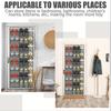 40-Pocket Over-Door Organizer, Grid Shoe Holder. For Bedroom, Bathroom, Closet & Office. Space-Saving Storage Solution.