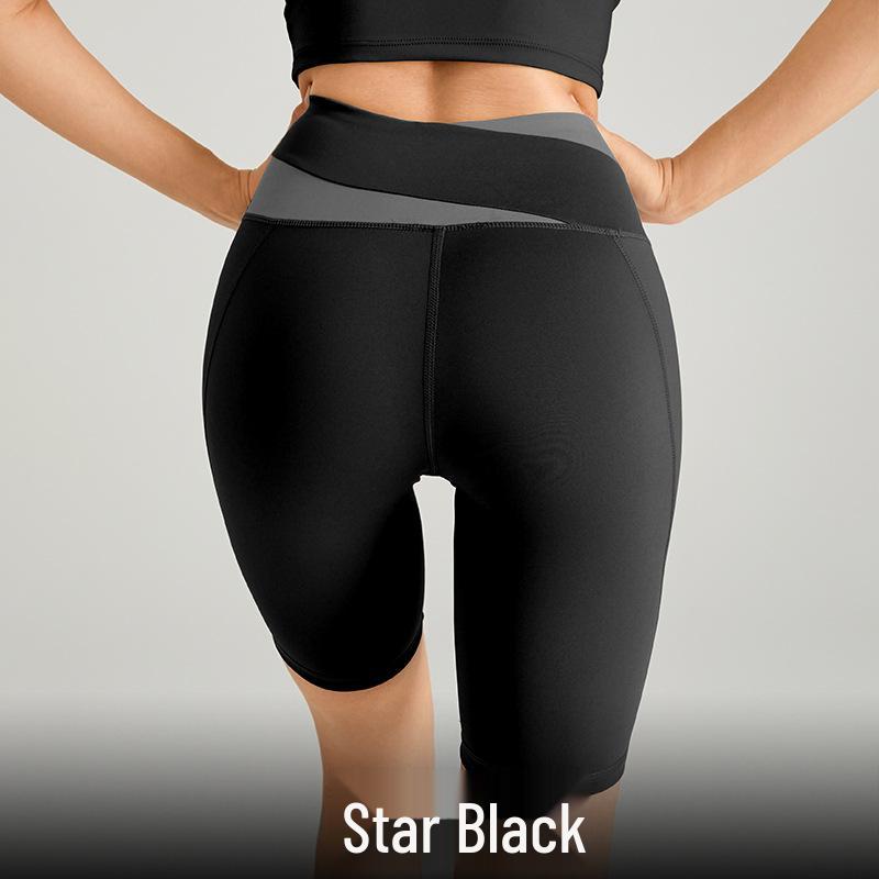 

High-Waisted Peach Butt-Lifting Workout Shorts with Tummy Control Triple Extra Large